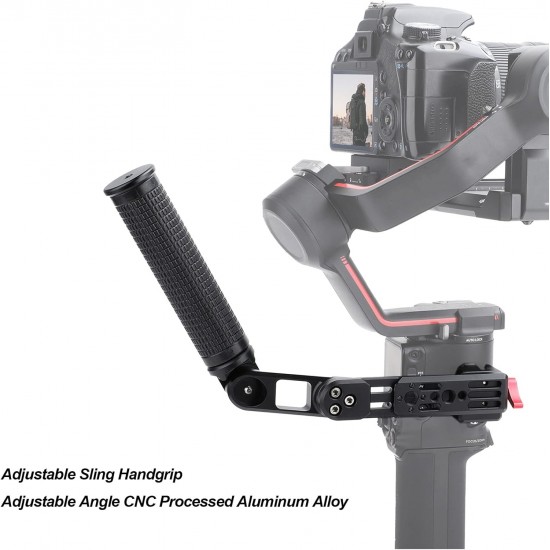 Camera Handheld Extension Bracket Adjustable Aluminum Alloy Stabilizer for RS2 RSC2 RS3